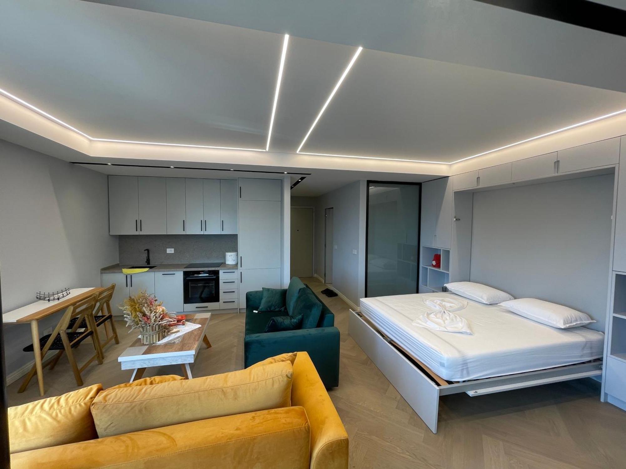 Luxury One Bedroom Apartment Tirana Esterno foto